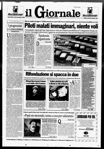 Il giornale : quotidiano del mattino